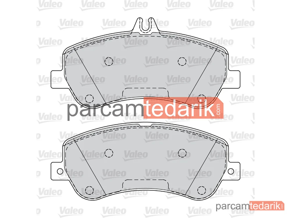 VALEO 670389 | Fren Balatası — Mercedes-Benz Glk-Serisi